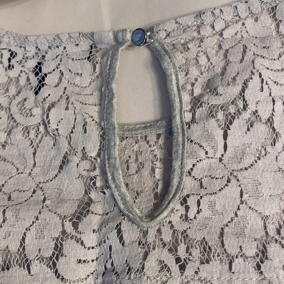 My Michele 3/4 sleeve gray shirt - Picture 3 of 5